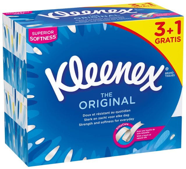 Kleenex Original Box (72) 3+1 Gratis
